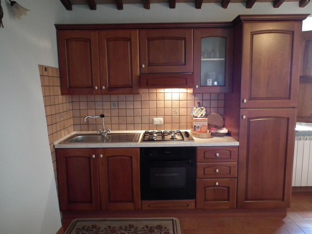 Agriturismo Riposati Monticchiello Kamer foto